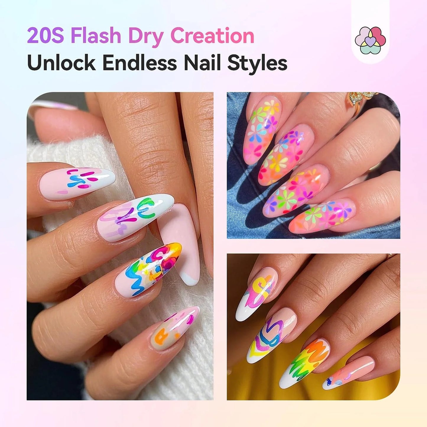 Nail Art Pens – 12 färger